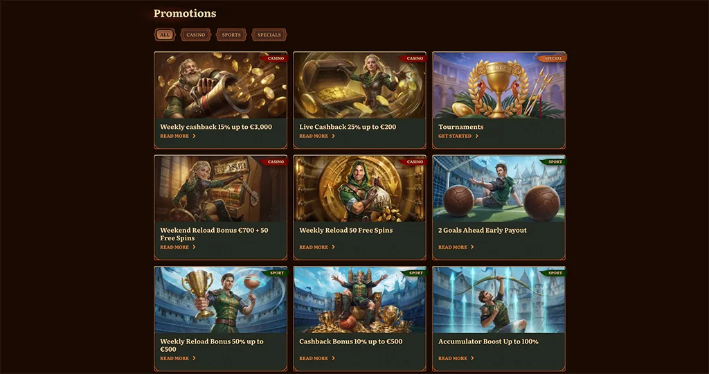 Wild Robin Casino Promotions